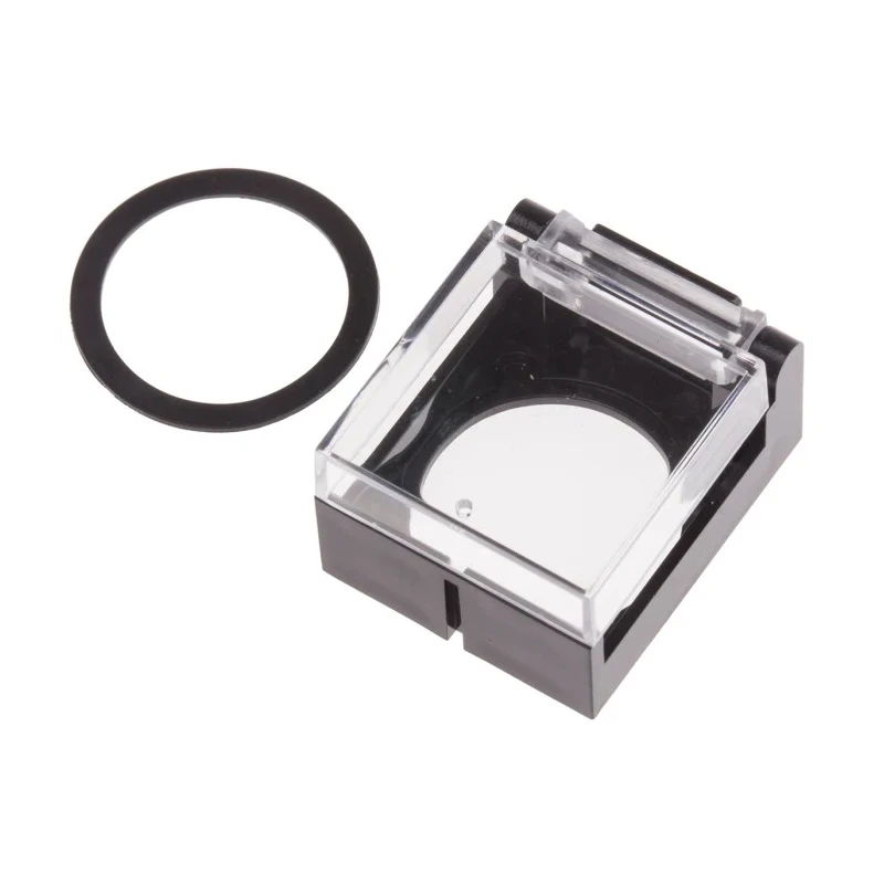 RS PRO Push Button Guard for 16 mm Push Button Switch Flip Guard Panel Mount Opening 90° or 180° 905-9840
