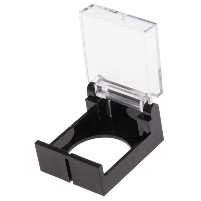 RS PRO Push Button Guard for 16 mm Push Button Switch Flip Guard Panel Mount Opening 90° or 180° 905-9840