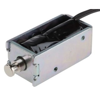 Solentec Limited Linear Solenoid Pull Action 6V DC 4W Continuous Duty Industrial Control SD0740