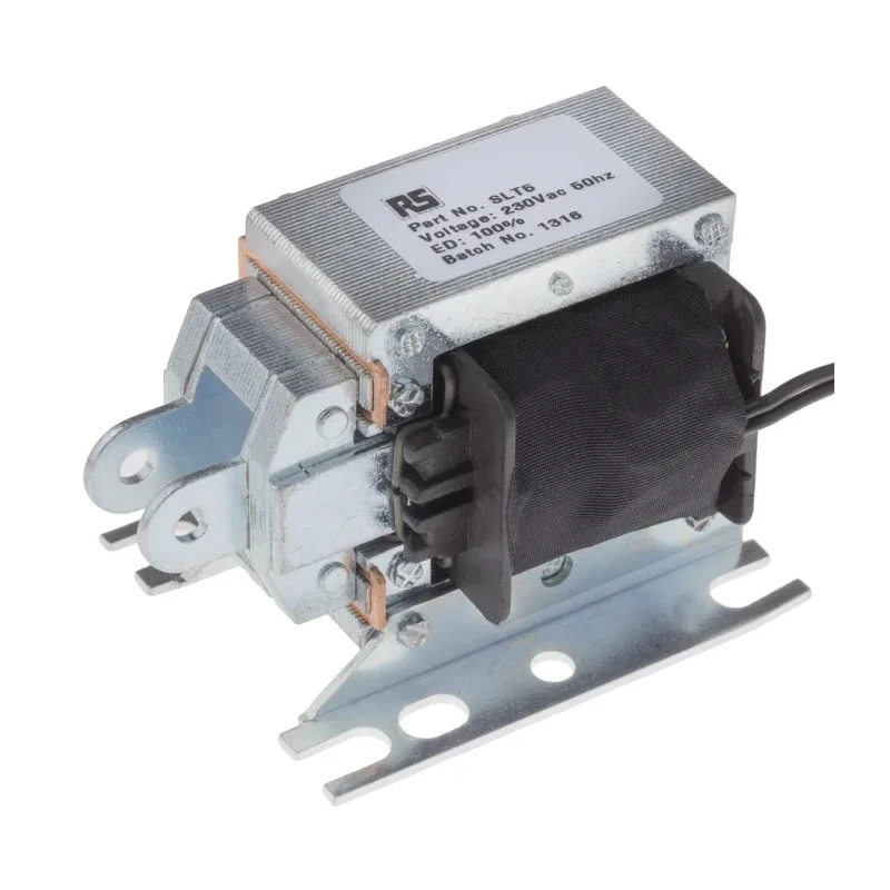 Solentec Limited Linear Solenoid 240V AC Pull Action 15mm Stroke 17W Power STL5