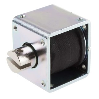 Solentec Limited Linear Solenoid Pull Action 24V dc 12W Maximum Stroke 26mm SD1743