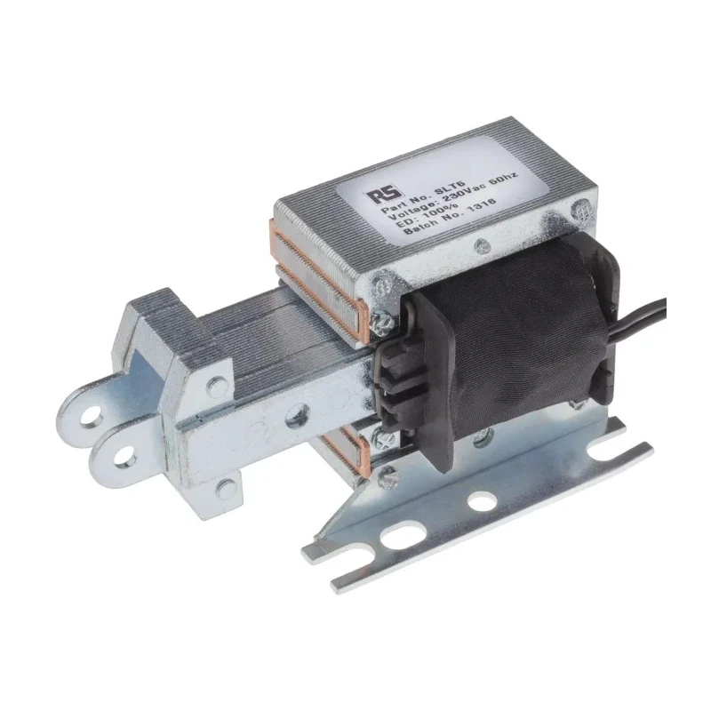 Solentec Limited Linear Solenoid 240V AC Pull Action 15mm Stroke 17W Power STL5