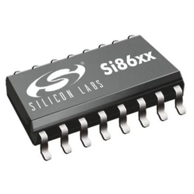 Skyworks Solutions Inc 4-Channel Digital Isolator 150 Mbps 10 kVrms 5.5V 16-Pin SOIC W Si8641ET-IS