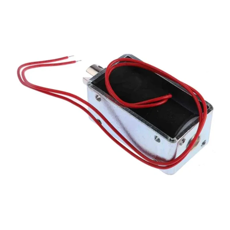 Solentec Limited Linear Solenoid, Pull Action, 6V DC, 10W Continuous Power, 18mm Stroke, 57.7 x 25.4 x 31.8 mm SD1358