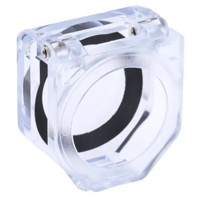 RS PRO Push Button Switch Guard for Use With 22 mm Push Button Switch Model 905-9828