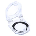 RS PRO Push Button Switch Guard for Use With 22 mm Push Button Switch Model 905-9828