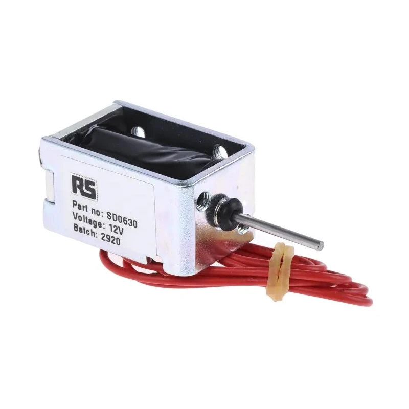 Solentec Limited SD0630 Linear Solenoid Pull Action 12V DC 3W 29.5x15.9x20 mm SD0630