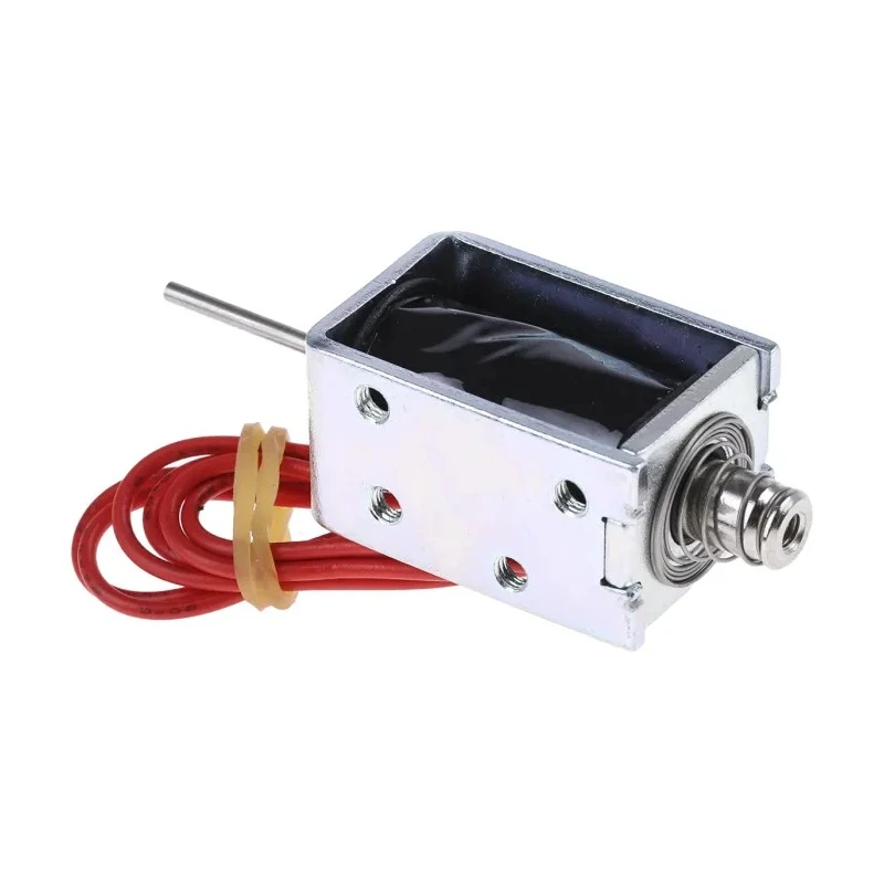 Solentec Limited SD0630 Linear Solenoid Pull Action 12V DC 3W 29.5x15.9x20 mm SD0630
