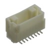 JST NSH Series Straight Surface PCB Header, 8 Contacts, 1 mm Pitch, 1 Row, Shrouded BM08B-NSHSS-TBT(LF)(SN)