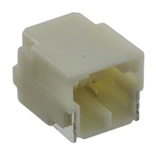 JST NSH Series Right Angle Surface PCB Header, 2 Contacts, 1 mm Pitch, 1 Row, Shrouded SM02B-NSHSS-TB(LF)(SN)