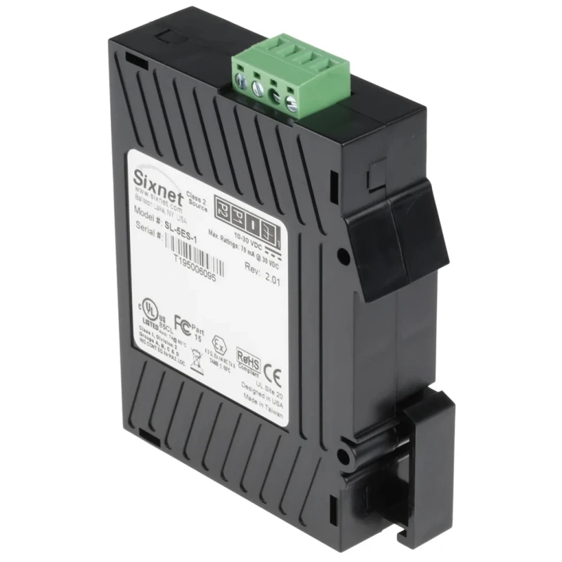 N-Tron Industrial Unmanaged 5-Port Power Over Ethernet Switch for Rack Mount SL-5ES-1