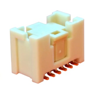 JST PUD Series Straight Surface PCB Header 12 Contacts 2 mm Pitch 2 Row Shrouded BM12B-PUDSS-TFC(LF)(SN)