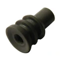 TE Connectivity Automotive Connector Seal Econoseal J Male Rubber Plug, Nitrile Rubber, Black, 105°C 2822354-1