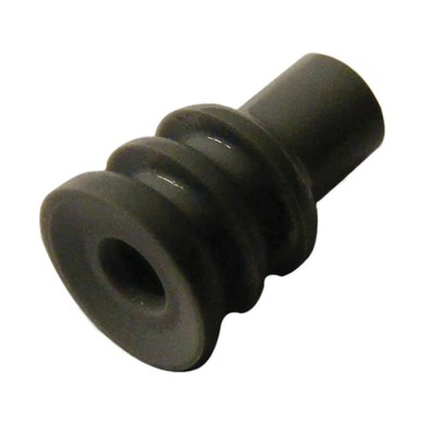 TE Connectivity Automotive Connector Seal Econoseal J Male Rubber Plug, Nitrile Rubber, Black, 105°C 2822354-1