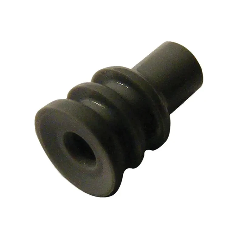 TE Connectivity Automotive Connector Seal Econoseal J Male Rubber Plug, Nitrile Rubber, Black, 105°C 2822354-1