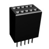 TE Connectivity AMPMODU System 50 Series Straight PCB Socket 10-Contact 2 Row 1.27 mm Pitch 500V 12A 5-104078-3