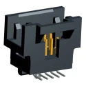 TE Connectivity AMPMODU System 50 Series Straight Surface PCB Header, 10 Contacts, 1.27 mm Pitch, 2 Row, Shrouded 5-104549-1