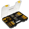 DeWALT 100-Piece High-Speed Steel Multi-Material Twist Drill and Screwdriver Bit Set, 1.5 mm Min to 10 mm Max DT71569-QZ