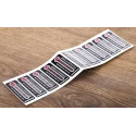 RS PRO Reversibility Temperature Label Indicator 50 °C to 100 °C 11 Levels 906-4609