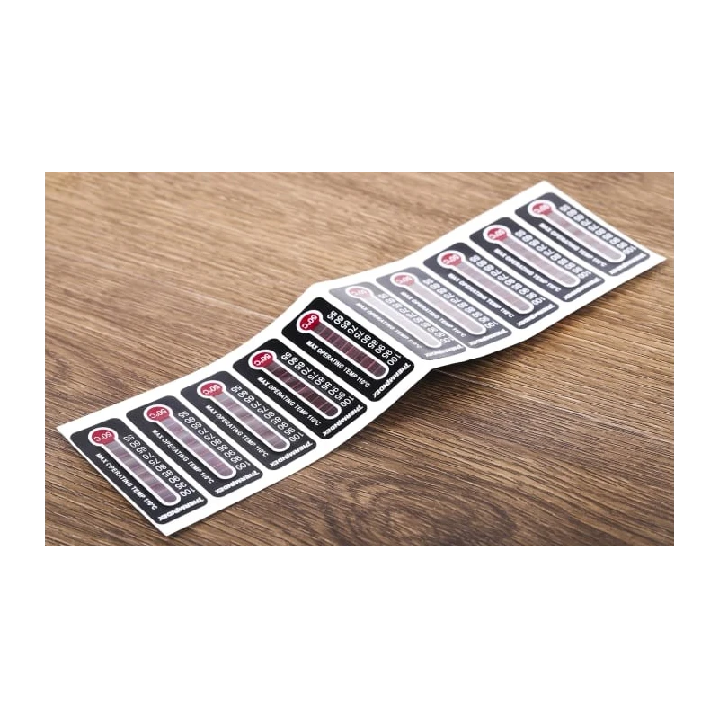 RS PRO Reversibility Temperature Label Indicator 50 °C to 100 °C 11 Levels 906-4609