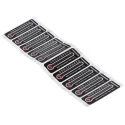 RS PRO Reversibility Temperature Label Indicator 50 °C to 100 °C 11 Levels 906-4609