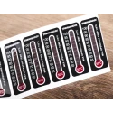 RS PRO Reversibility Temperature Label Indicator 50 °C to 100 °C 11 Levels 906-4609
