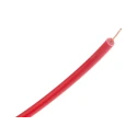 RS PRO Red 0.5 mm² Single Core Hook Up Wire, 15 AWG, 7/0.3 mm Strands, 25 m Length, Polyethylene Jacket 906-0600