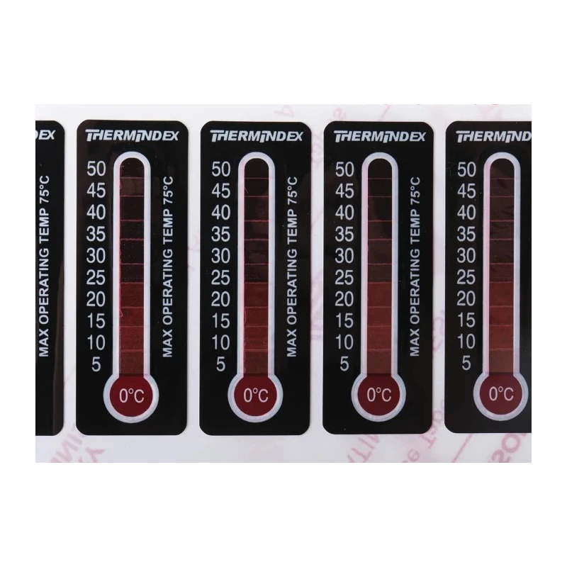 RS PRO Reversibility Temperature Label Indicator Vertical 0 °C to 50 °C 11 Levels 51mm x 18mm 906-4599