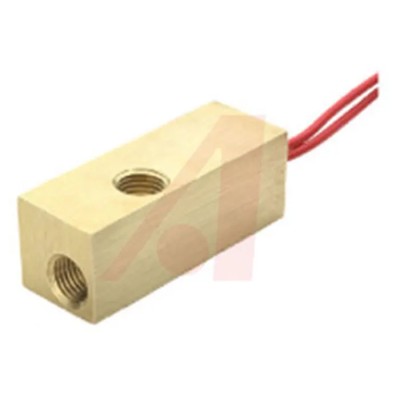 Gems Sensors FS-927 Series Piston Flow Switch for Liquid, 1 gal/min Max, Brass and Stainless Steel Construction FS-927 70824