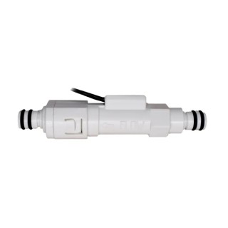Gems Sensors FS-380P Series Piston Flow Switch for Liquid, 1.5gal/min Max 197094
