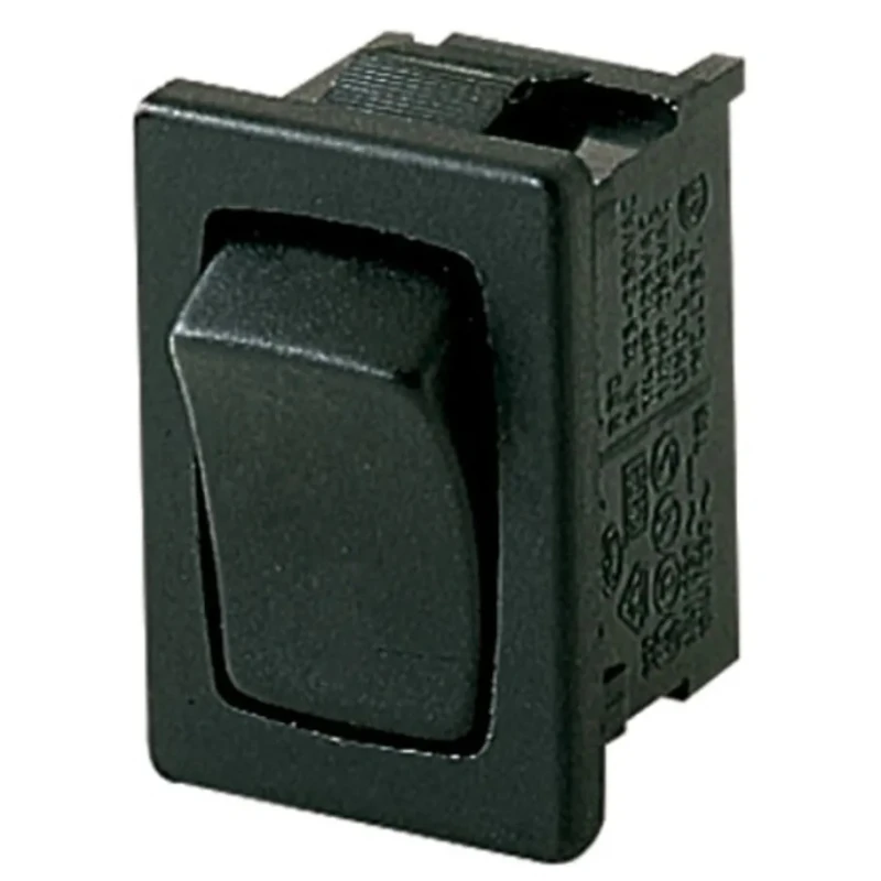 Marquardt SPDT On-On On-(On) Rocker Switch Panel Polyamide Housing 19.8x12.9mm 10A 28V DC 250V AC 1803.6222