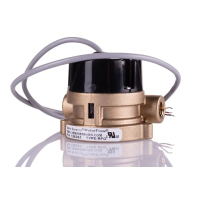 Gems Sensors RFO Series Electronic Flow Sensor Female NPT Thread Sizes 1/2 in, 3/4 in, 9/16-18, 1 in, Maximum Flow 156261