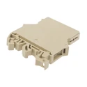 RS PRO Fused DIN Rail Terminal Grey 1-Level Fused Screw Termination 8A 240V ac Model 906-4595