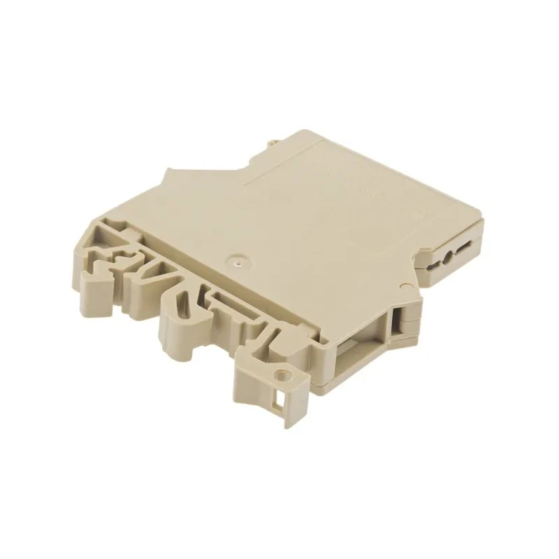 RS PRO Fused DIN Rail Terminal Grey 1-Level Fused Screw Termination 8A 240V ac Model 906-4595
