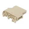 RS PRO Fused DIN Rail Terminal Grey 1-Level Fused Screw Termination 8A 240V ac Model 906-4595