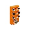 Hirschmann Sensor Box 6 Port, LED Indicators, Plastic Thermoplastic Polyurethane Housing, IP67, -15°C 11128 ASBS 6/LED 5-4