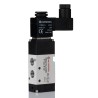 RS PRO Pneumatic Solenoid Valve 3/2 Function G 1/8 Port 24V DC 2.9W Die Cast Aluminium Body 907-6384