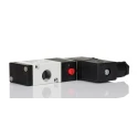 RS PRO Pneumatic Solenoid Valve 3/2 Solenoid/Spring G 1/4 in, 24V DC, 2W, Die Cast Aluminium Body 907-6393