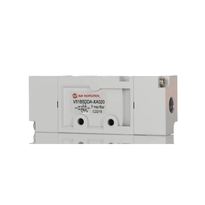 RS PRO Pneumatic Distributor 5-Port 5/2 Valve Function Die Cast Aluminium Body Air Actuation 8 Bar Pressure 1/8 in 907-6371