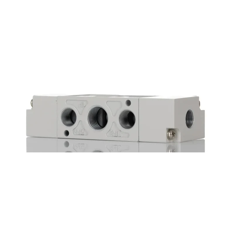 RS PRO Pneumatic Distributor 5-Port 5/2 Valve Function Die Cast Aluminium Body Air Actuation 8 Bar Pressure 1/8 in 907-6371