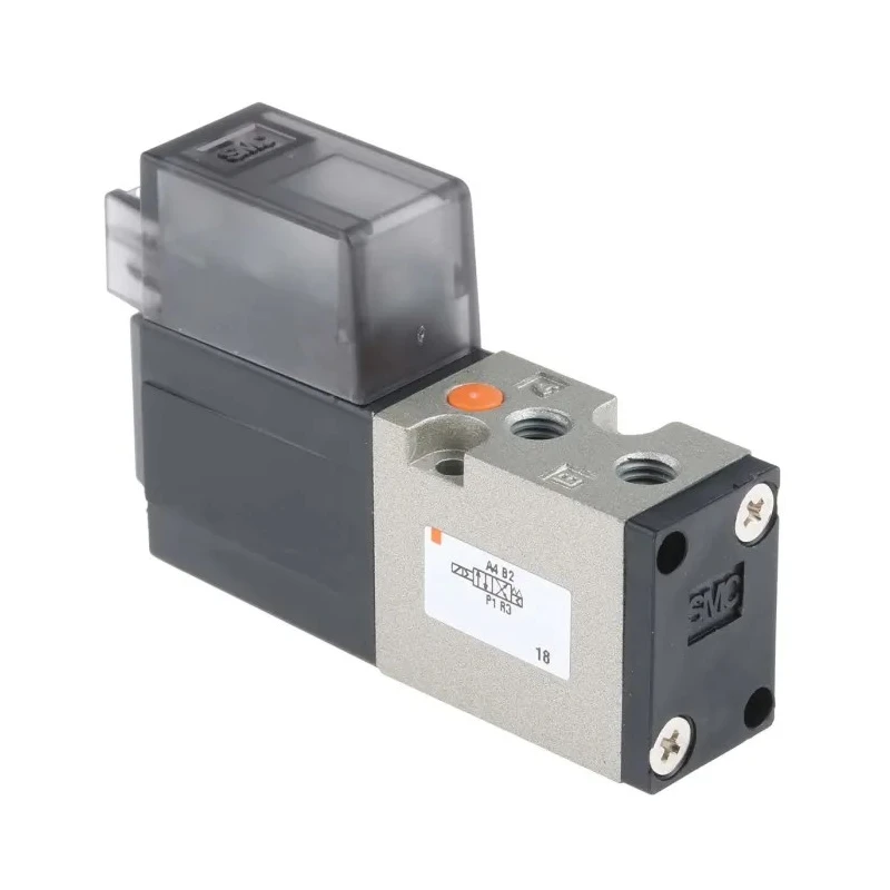 SMC Pneumatic Solenoid Valve Pilot Metric 24V DC 0.7 Mpa 81NL/min Die Cast Zinc VZ1000