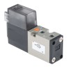 SMC Pneumatic Solenoid Valve Pilot Metric 24V DC 0.7 Mpa 81NL/min Die Cast Zinc VZ1000
