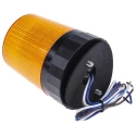 RS PRO Amber Beacon 230V AC Flashing LED Bulb IP67 4 x 4W LEDs Height 95mm Model 907-5996