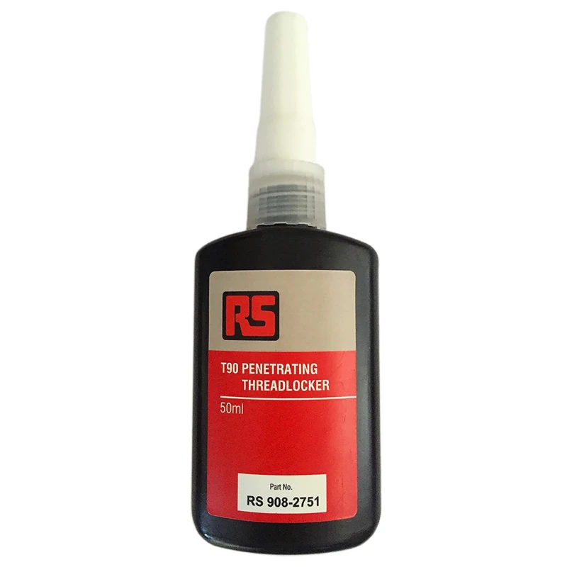 RS PRO Medium Strength Green Threadlocking Adhesive 50 ml Bottle, 24 h Cure Time 908-2751