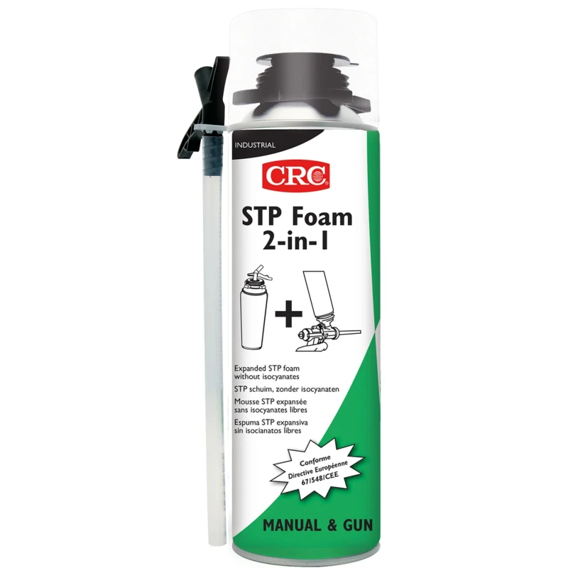 CRC White Foam Polyurethane Expanding Foam 500 ml Aerosol, Fire Rating B3 DIN 4102-1 32477