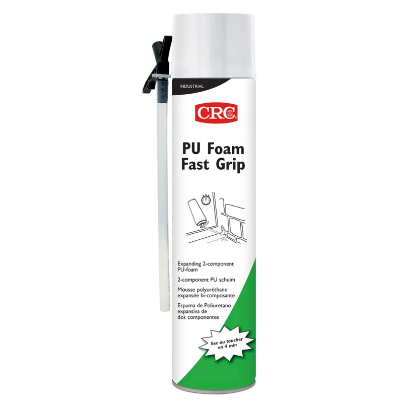 CRC Polyurethane Green Foam Aerosol 400 ml, Extremely Flammable, Operating Temp -40°C to 90°C 32475