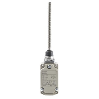 Omron WL Series Coil Spring Limit Switch SPST 10A 500V AC IP67 Aluminium Housing 