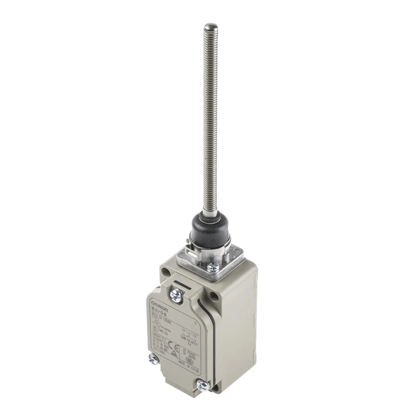 Omron WL Series Coil Spring Limit Switch SPST 10A 500V AC IP67 Aluminium Housing 