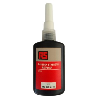 RS Pro High Strength Retaining Compound Liquid Bottle 50 ml 150°C -55°C R48 908-2745