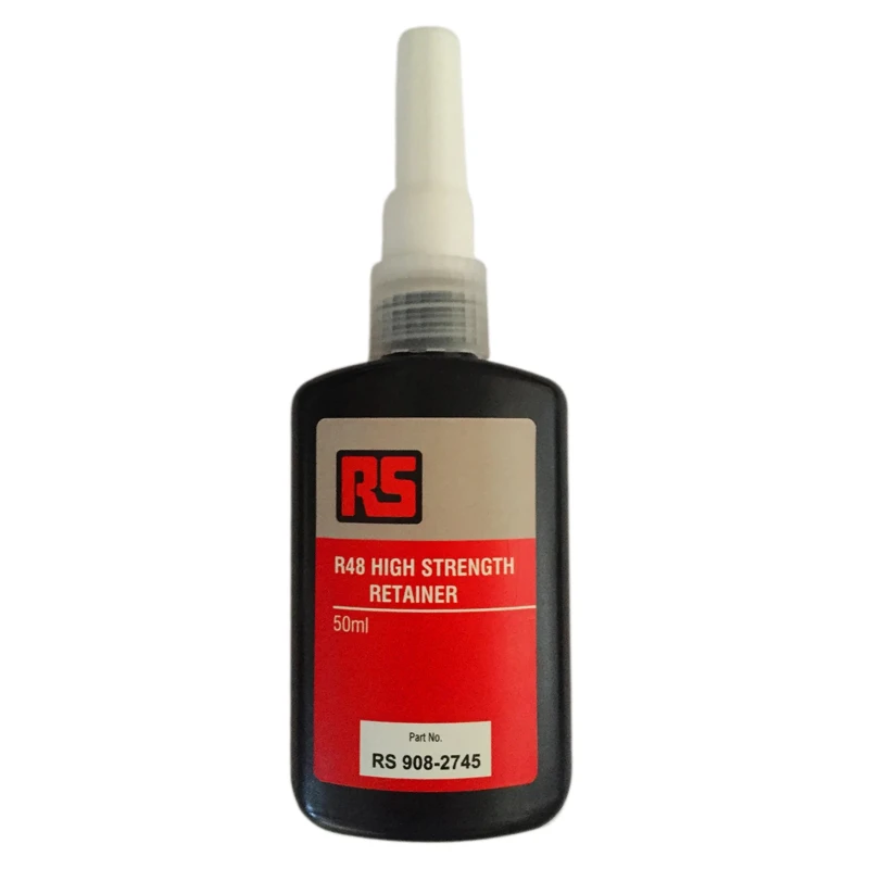 RS Pro High Strength Retaining Compound Liquid Bottle 50 ml 150°C -55°C R48 908-2745